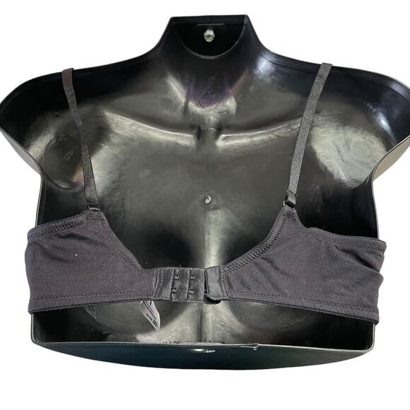 Maidenform Womens Bra Size 36C Lightly Lined Demi T Shirt Bra Underwire Black - Picture 2 of 12